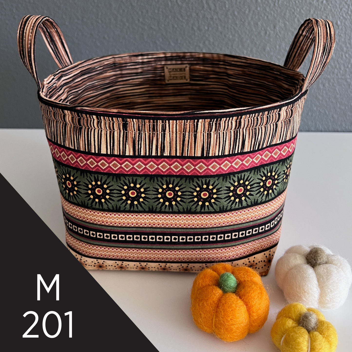 Fabric Baskets - Fall Collection