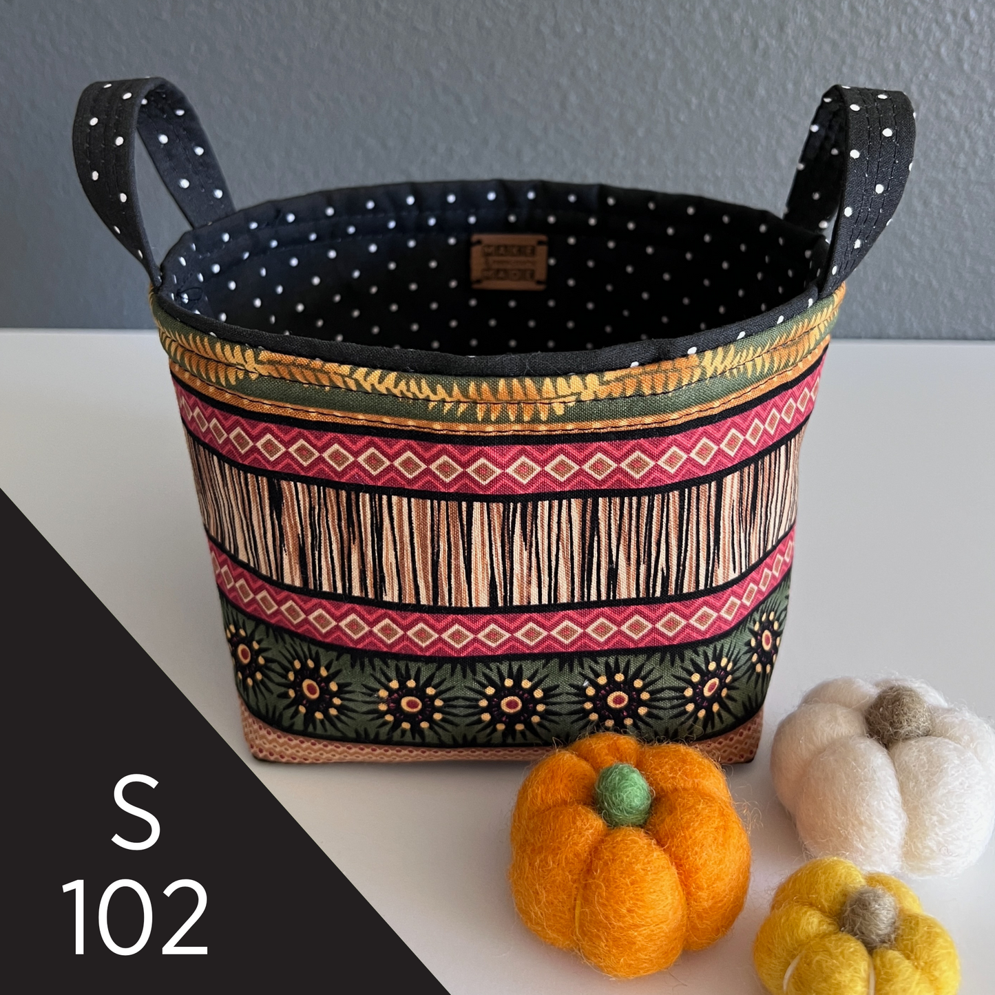 Fabric Baskets - Fall Collection