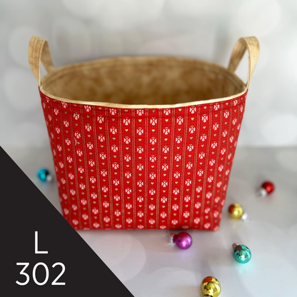 Fabric Baskets - Holiday Collection