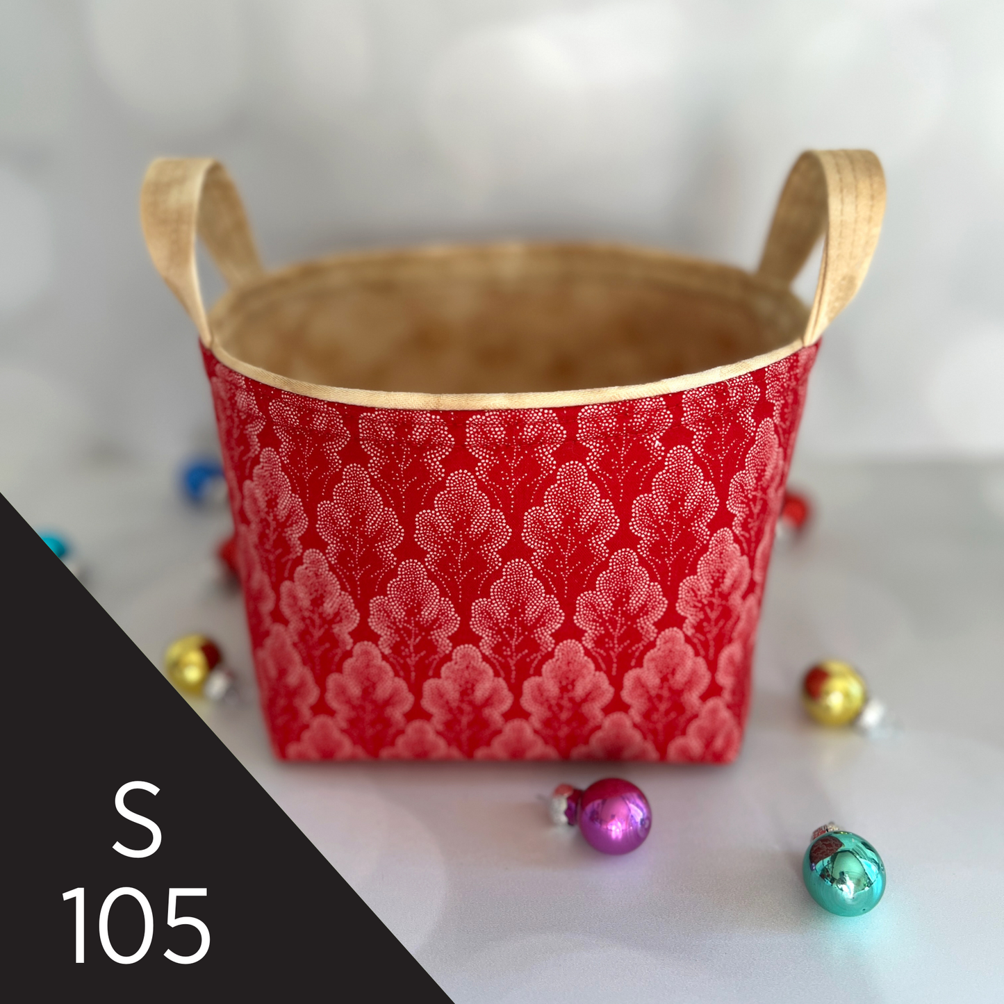 Fabric Baskets - Holiday Collection
