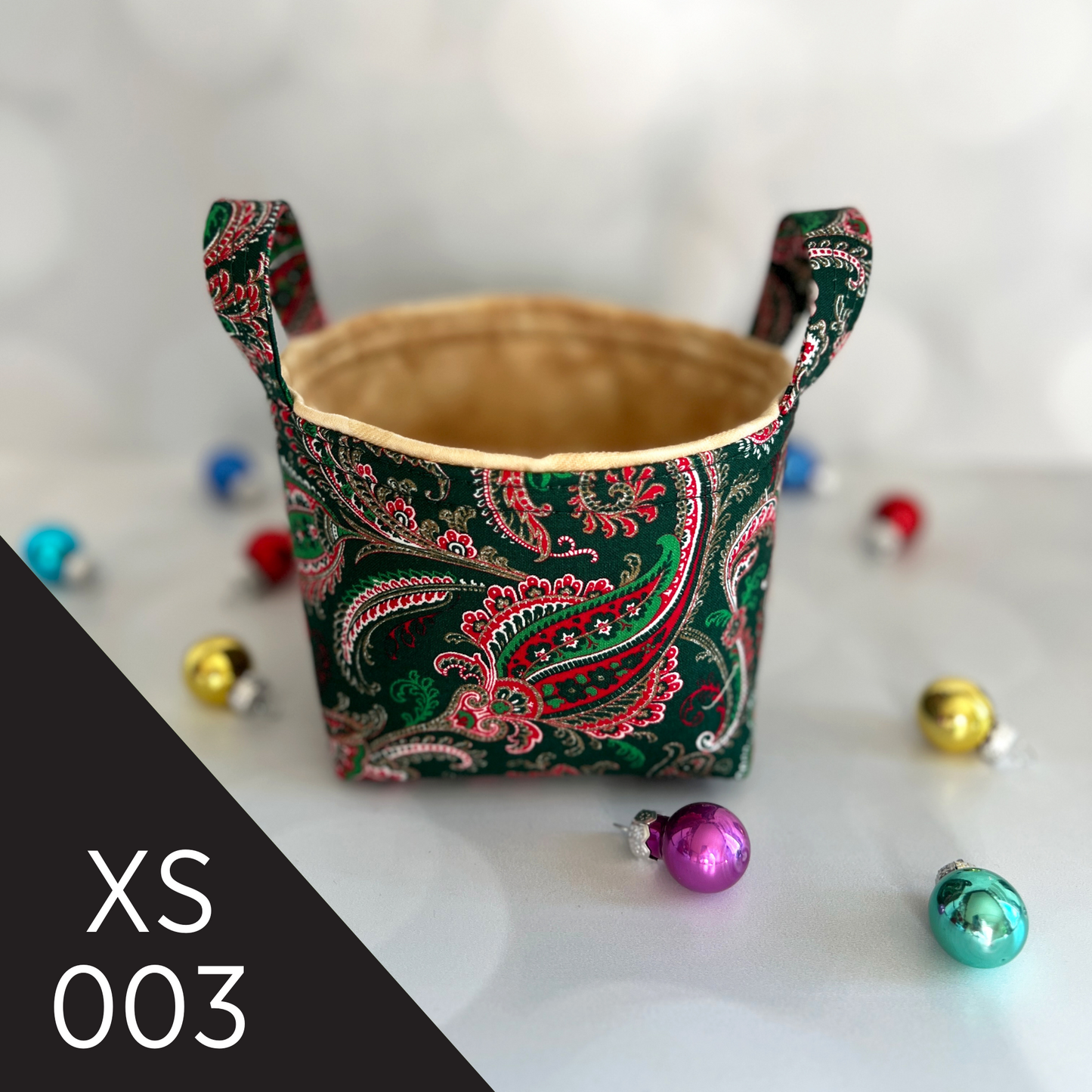 Fabric Baskets - Holiday Collection