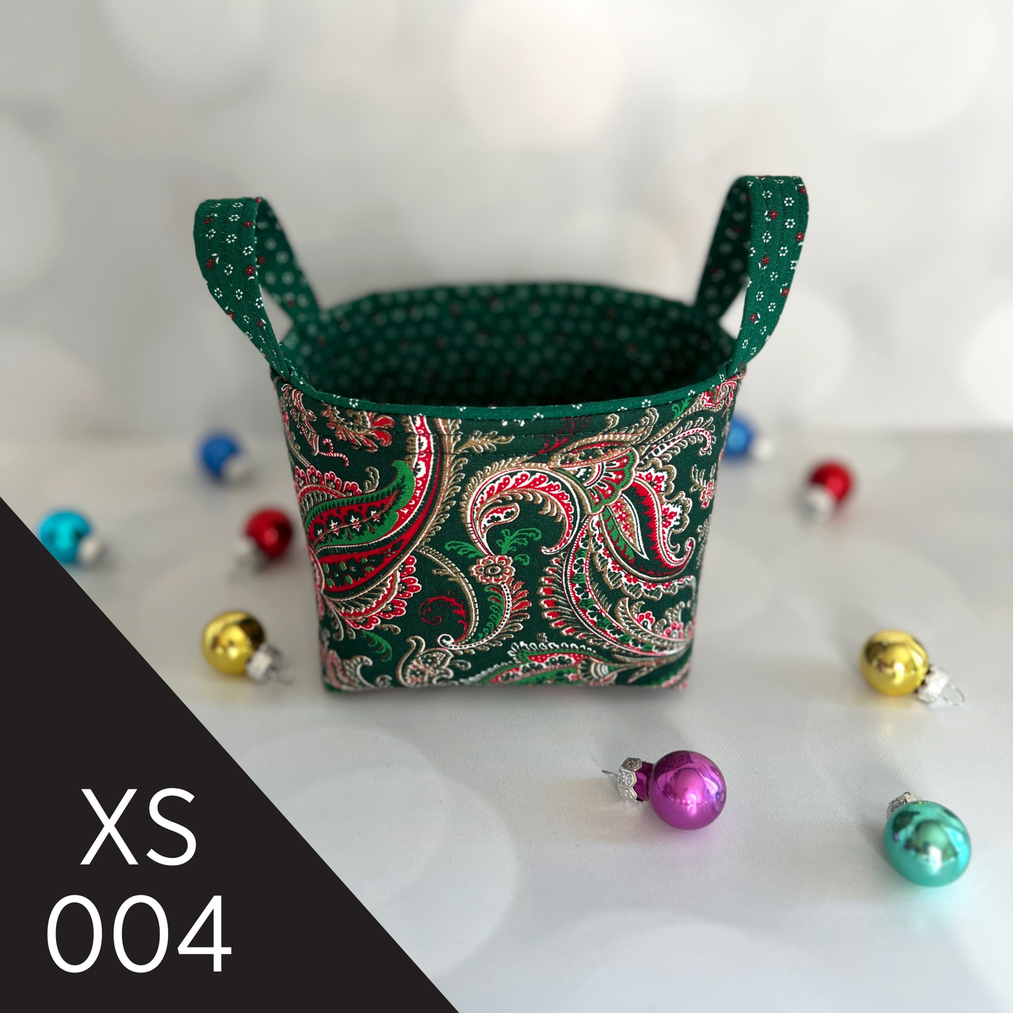 Fabric Baskets - Holiday Collection