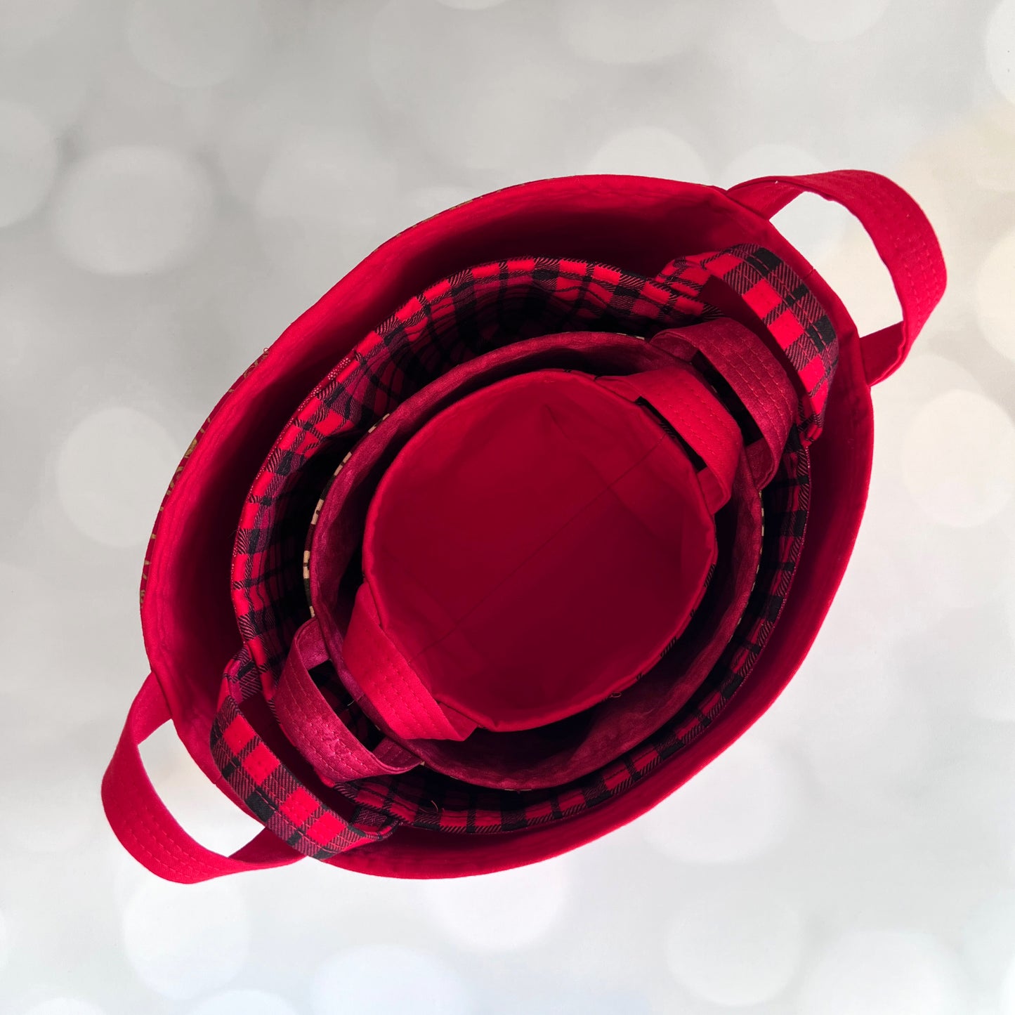 Fabric Baskets - Holiday Collection