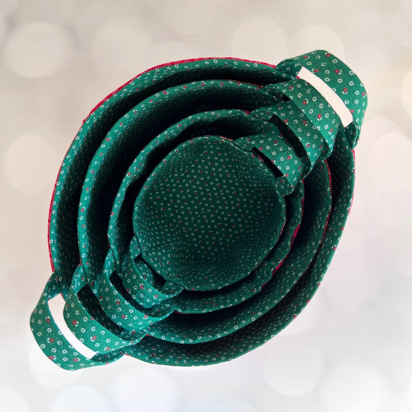 Fabric Baskets - Holiday Collection