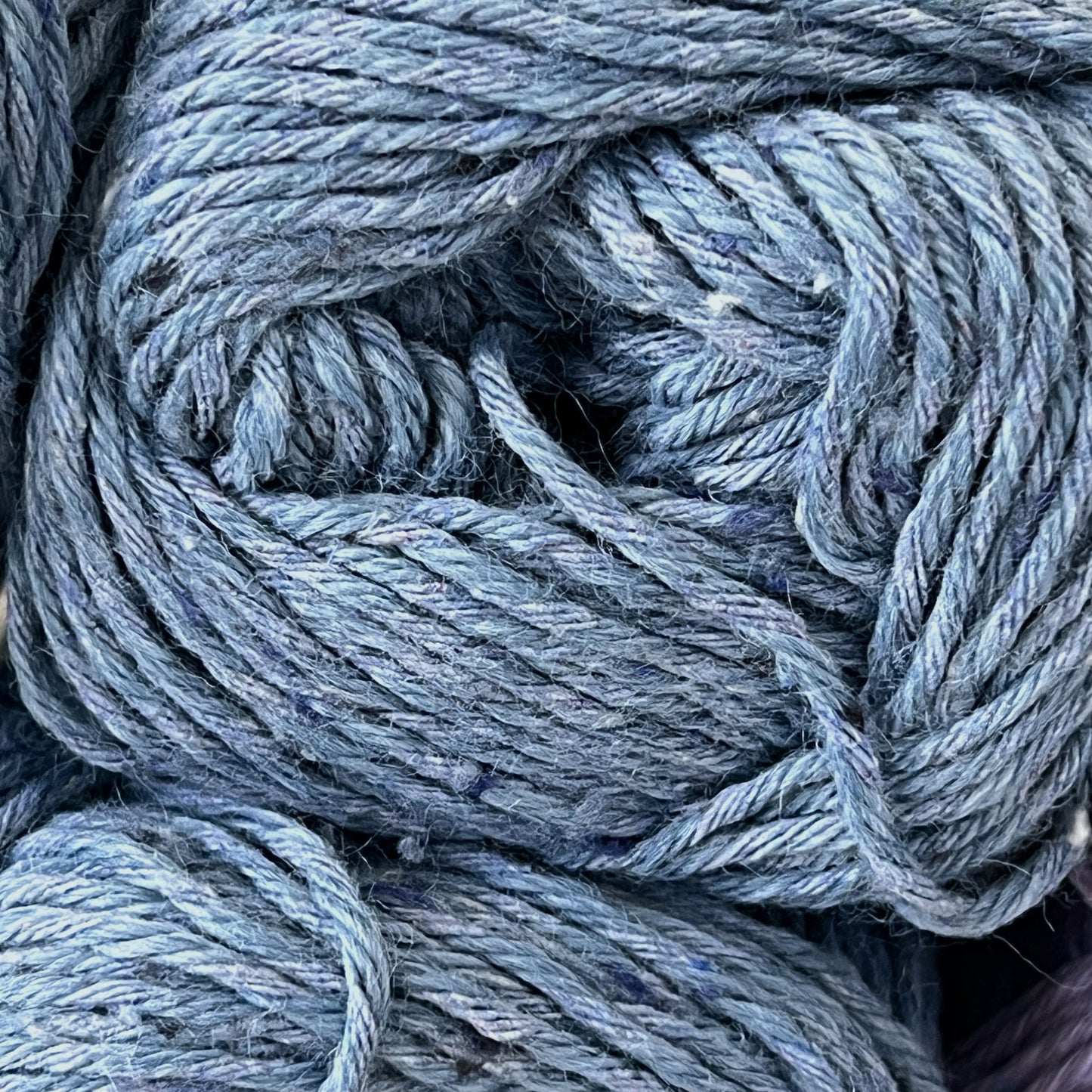 Tatamy Tweed Worsted | worsted cotton/acrylic yarn by Kraemer Yarns
