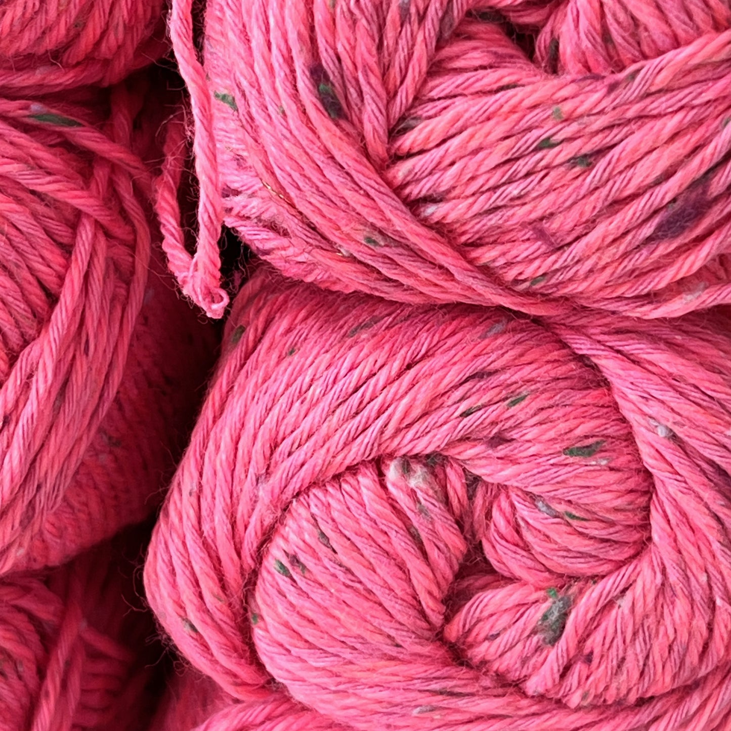 Tatamy Tweed Worsted | worsted cotton/acrylic yarn by Kraemer Yarns
