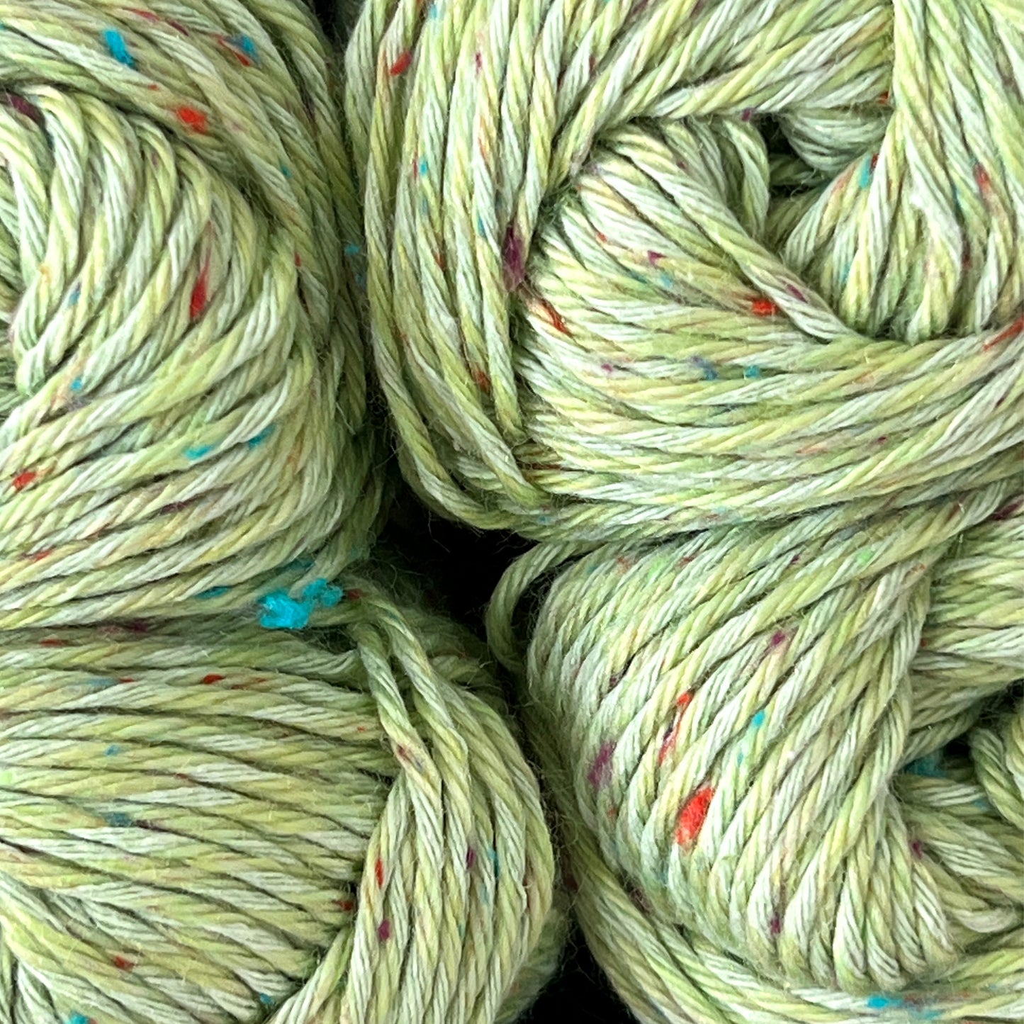 Tatamy Tweed Worsted | worsted cotton/acrylic yarn by Kraemer Yarns