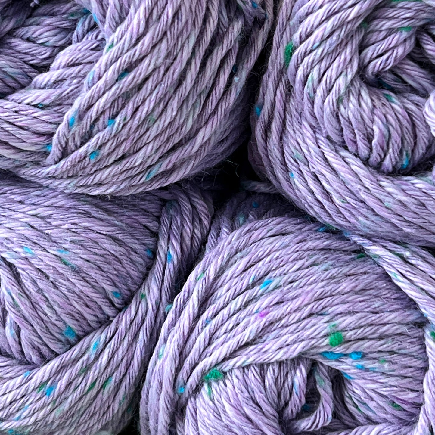 Tatamy Tweed Worsted | worsted cotton/acrylic yarn by Kraemer Yarns
