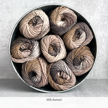 Kureyon | worsted/bulky wool yarn by Noro