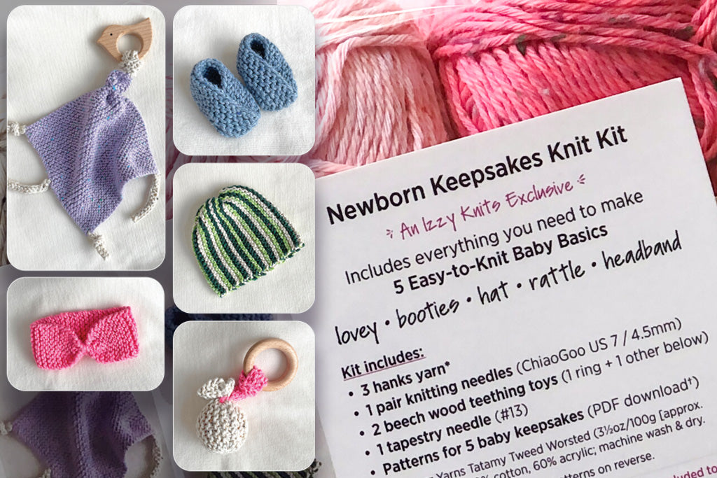Celebrate Your New Baby with 5 Hand-knit Keepsakes