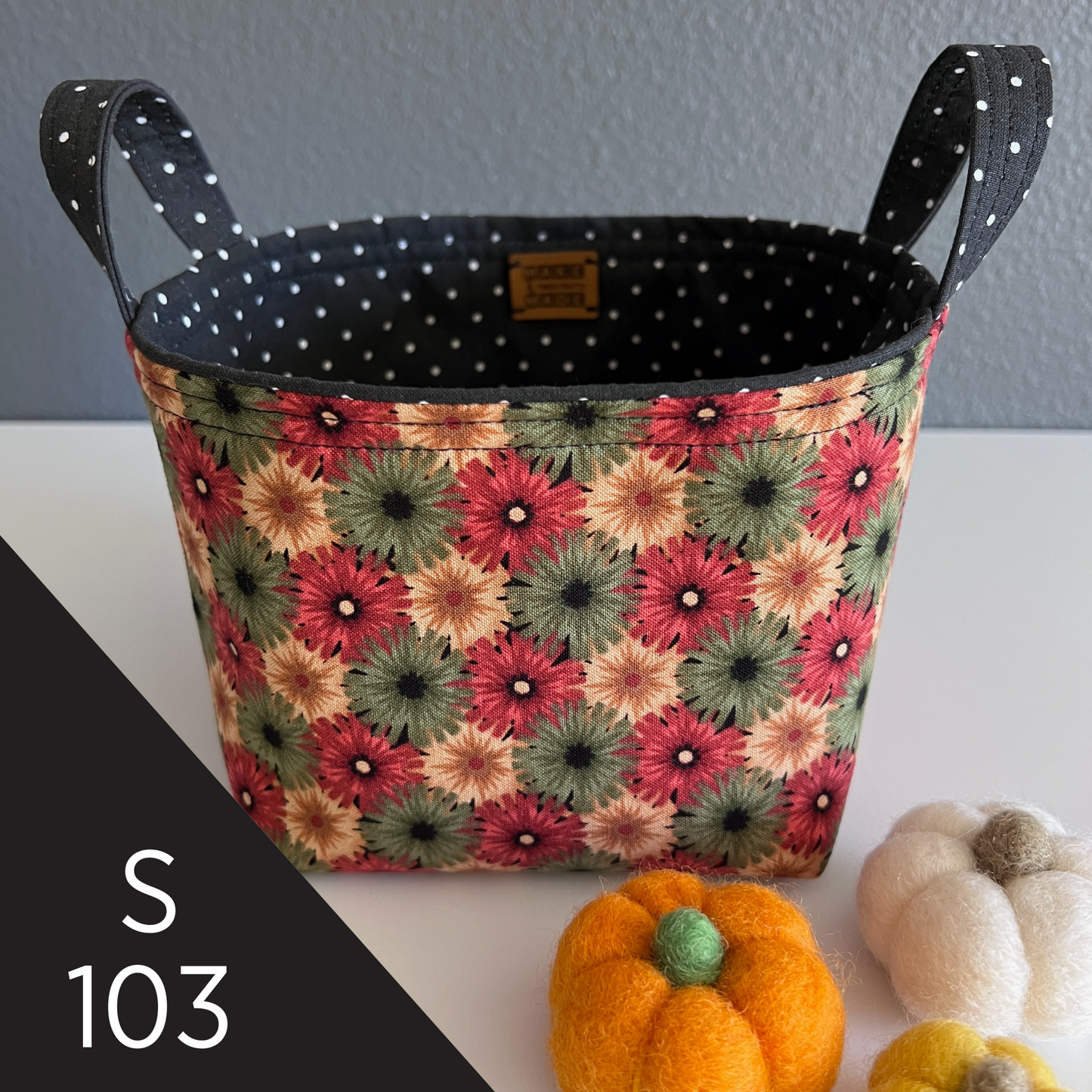 Fabric Baskets - Fall Collection