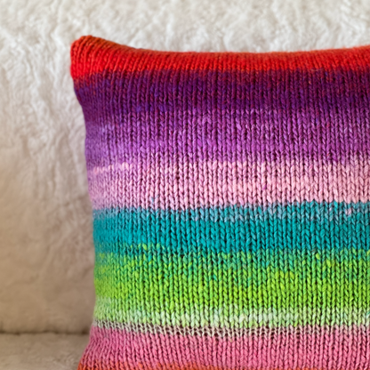 Color Me Happy Throw Pillow, #001