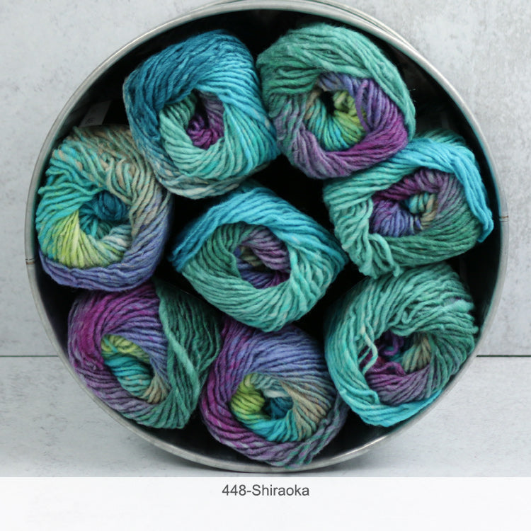 Multiple balls of Noro's Kureyon Worsted/Bulky 100% Wool Yarn in color #448 - Shiraoka