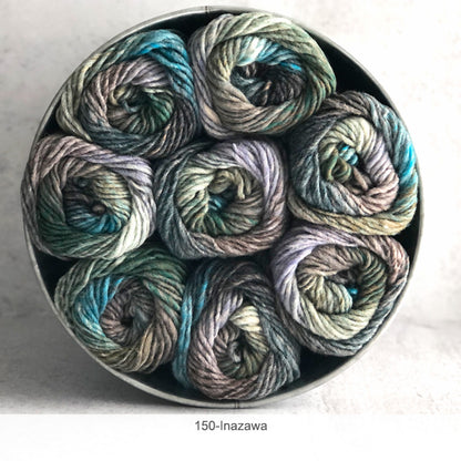 Multiple balls of Noro's Kureyon Worsted/Bulky 100% Wool Yarn in color #150 - Inazawa