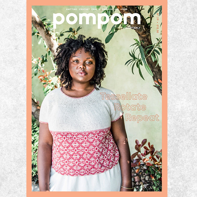 Pom Pom Quarterly - Issue 29 - Summer 2019 - Tessellate, Rotate, Repeat (Magazine Cover)